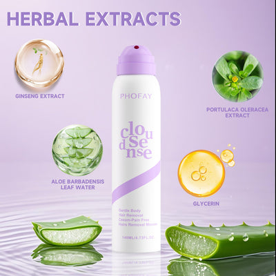 Velvia Spray-On Hair Removal Mousse