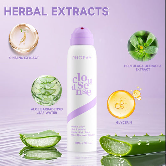 Velvia Spray-On Hair Removal Mousse