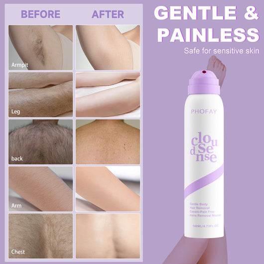 Velvia Spray-On Hair Removal Mousse