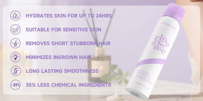 Velvia Spray-On Hair Removal Mousse