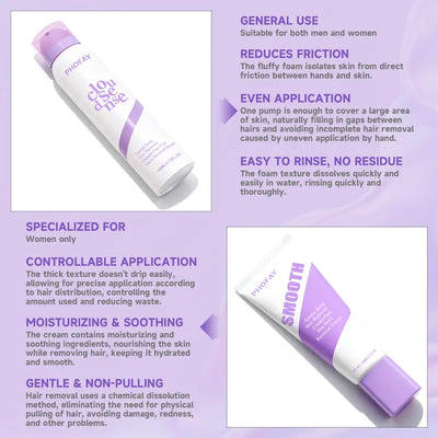Velvia Spray-On Hair Removal Mousse